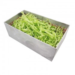 100g de papier de soie déchiqueté coloré met en sac l'emballage de  remplisseur de papier de panier de panier Fruit vertFruit vert