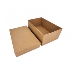 Boîte ronde en carton avec couvercle 16,5 cm