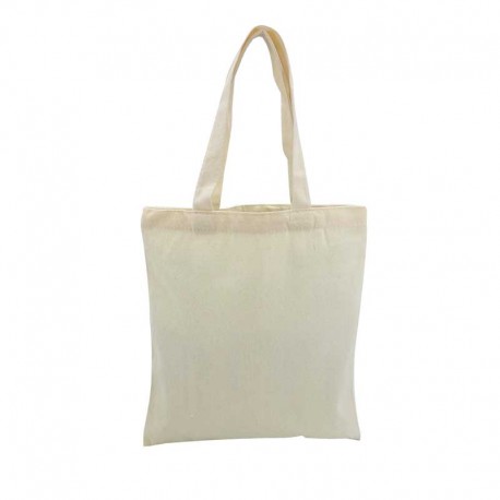 12 tote bag en coton naturel écru - 30x35cm