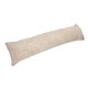 Grand coussin de présentation à bracelets en coton beige naturel 7x28cm