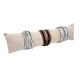 Grand coussin de présentation à bracelets en coton beige naturel 7x28cm