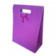 12 grandes pochettes cadeaux violettes 31.5x24x12cm - 6238