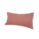 Coussin bijoux en suédine rose 13x7cm-11234